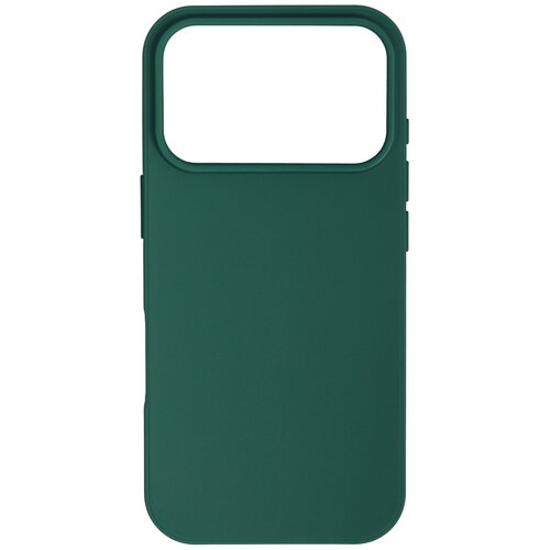 Накладка  BoraSCO Silicone Case для Apple iPhone 17 Pro зеленый