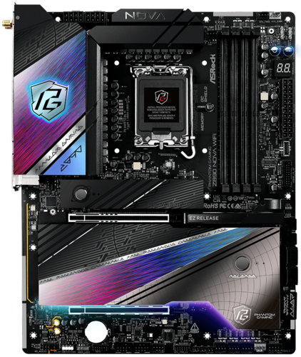 Материнская плата ASRock Phantom Gaming Z890 NOVA WIFI
