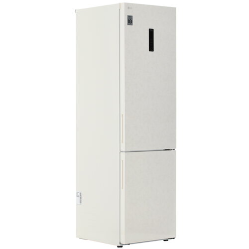 Холодильник с морозильником   LG GC-B509AEPW бежевый