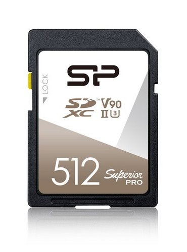 Карта памяти Silicon Power Superior Pro SDXC 512 ГБ [SP512GBSDXJA2V10]
