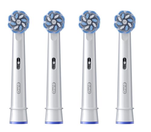 Набор сменных насадок для зубной щетки Braun Oral-B PRO Sensitive Clean EB60X-4
