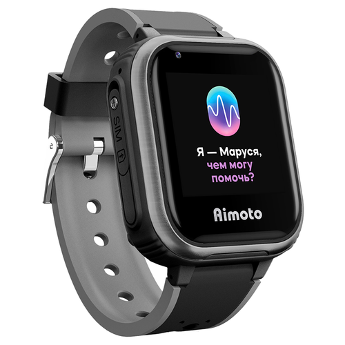 Детские часы Кнопка Жизни Aimoto IQ черный