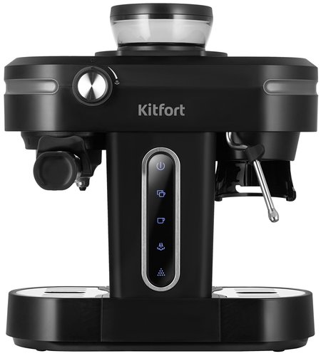 Кофеварка рожковая Kitfort КТ-7375 черный