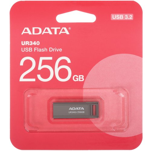 Память USB Flash 256 ГБ ADATA UR340 [AROY-UR340-256GBK]