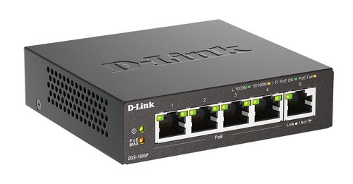 Коммутатор D-Link DGS-1005P/B3A