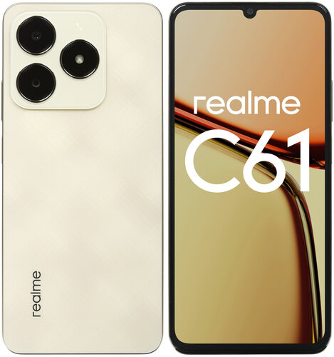 6.74" Смартфон realme C61 128 ГБ