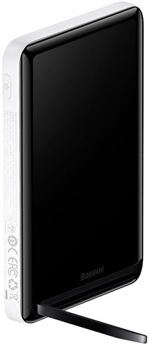 Портативный аккумулятор Baseus Magnetic Bracket Wireless белый