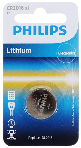 Обзоры Батарейка литиевая Philips CR2016
