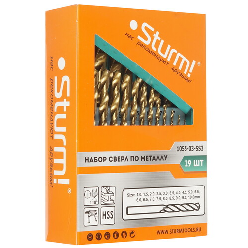 Драйвера и инструкция для Набор сверл Sturm! 1055-03-SS3 | 8114045 ...