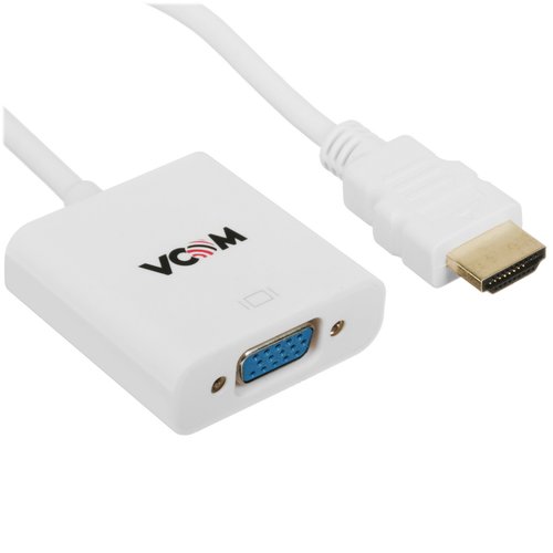 Переходник однонаправленный VCOM HDMI - VGA, 0.2 м
