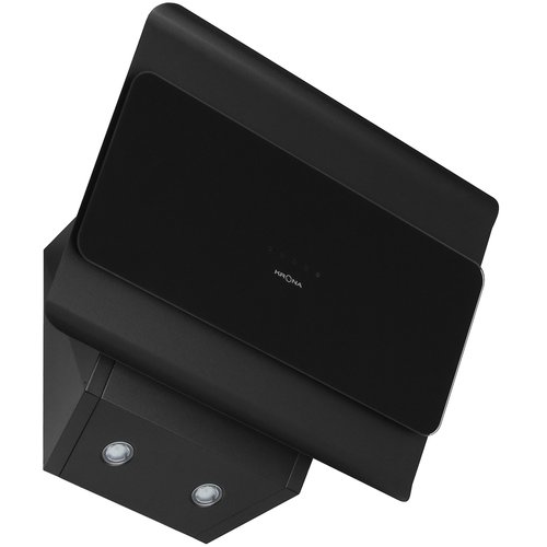 Вытяжка наклонная KRONA URAN 600 DN BLACK 4S серый/черный
