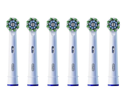 Набор сменных насадок для зубной щетки Braun Oral-B EB50RX-6 Pro CrossAction
