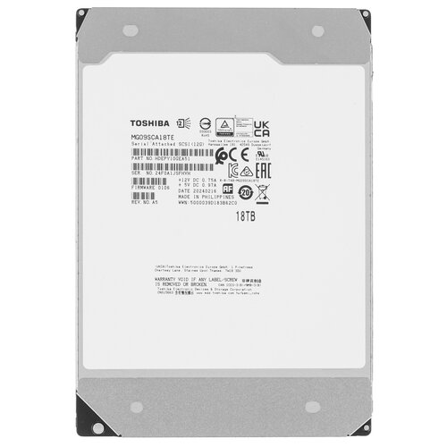 LFF (3.5") Серверный HDD Toshiba MG09