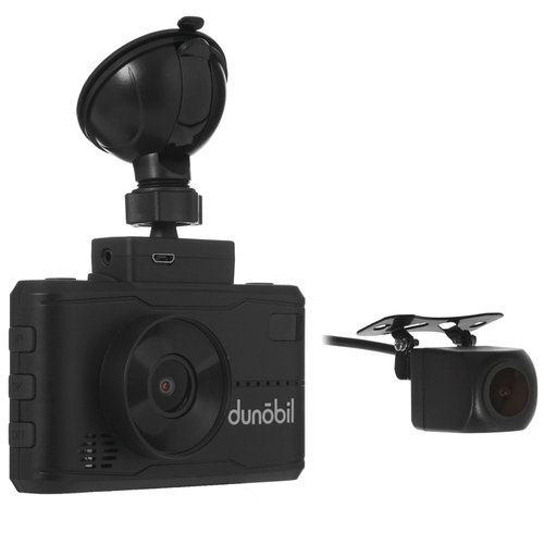 Видеорегистратор с радар-детектором Dunobil Ignis Duo Signature + камера заднего вида
