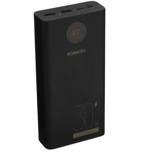 Портативный аккумулятор Romoss PEA30 черный