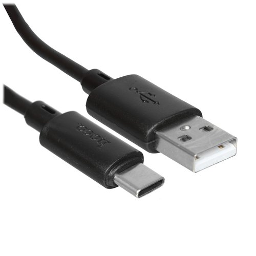 Кабель Hoco USB Type-C - USB Type-A черный