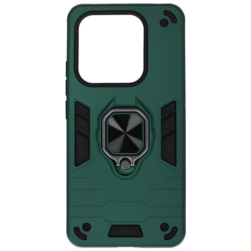 Накладка  BoraSCO Anti-Shok Case для Xiaomi Redmi Note 14 зеленый
