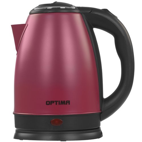 Электрочайник OPTIMA EK-1808SS бордовый