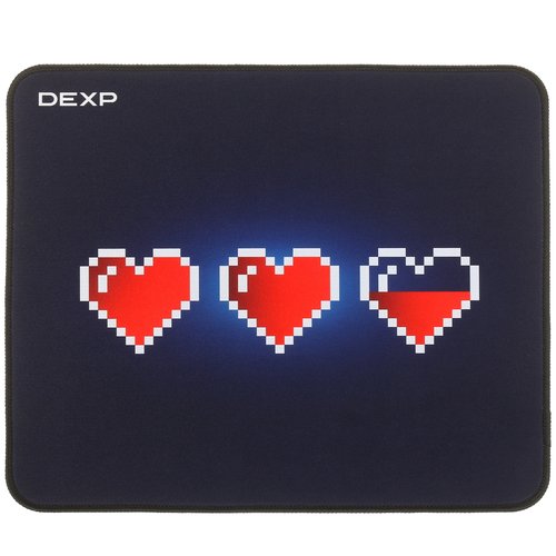 Mat DEXP OM-M Hearts (M) black