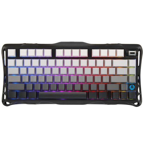 Клавиатура  проводная + беспроводная GravaStar Mercury K1 Gradient Black цвет черный