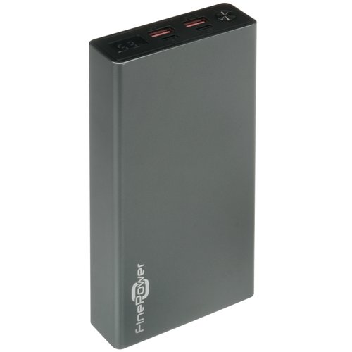 Портативный аккумулятор FinePower Bullet III серый