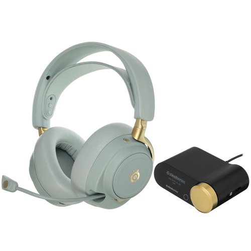 Беспроводные наушники SteelSeries Arctis Nova Elite  зеленый 2025