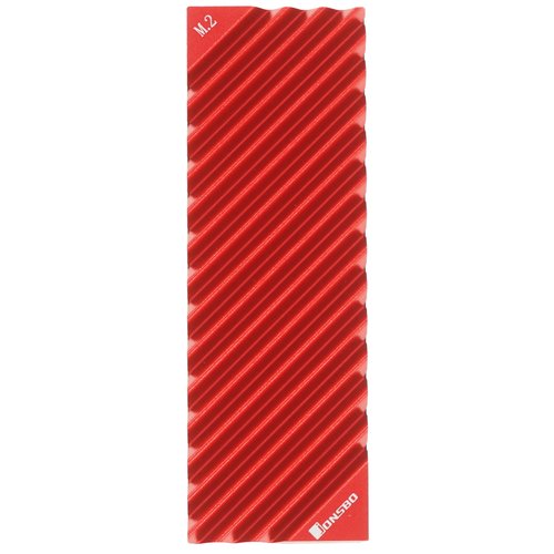 M.2 SSD uchun radiator JONSBO M.2-3 Red