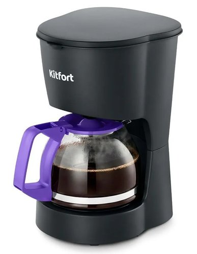 Кофеварка капельная Kitfort КТ-7697 черный