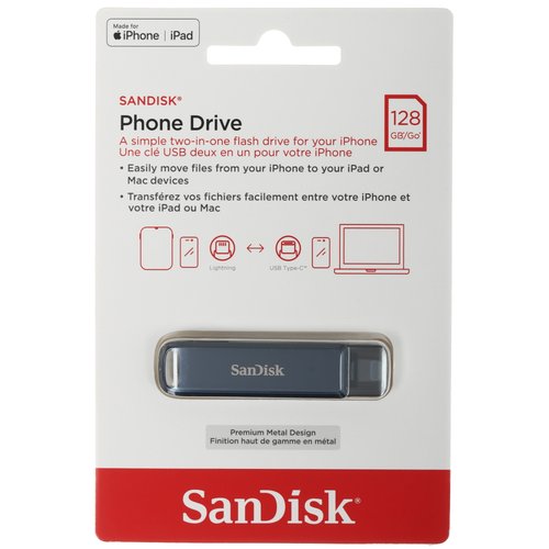 Память OTG USB Flash 128 ГБ Sandisk Phone Drive [SDIXD0N-128G-GN6NE]