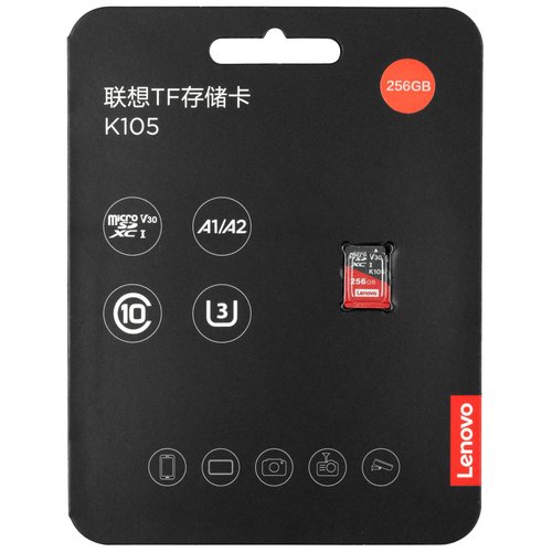 Xotira kartasi Lenovo K105 microSDXC 256 GB [36006194]