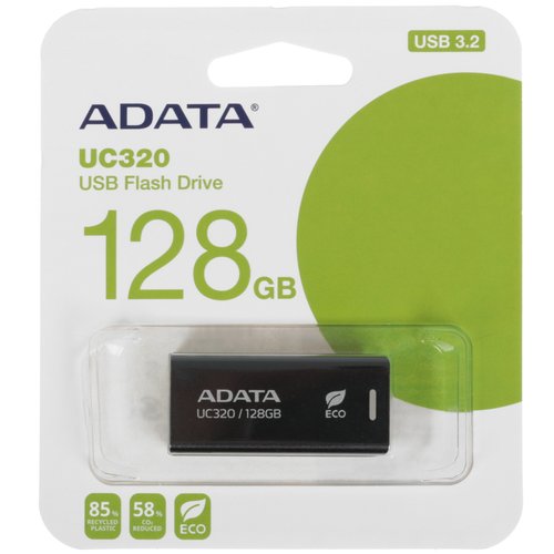 USB Flash memory 128 GB ADATA UC320 [UC320-128G-RBK/BK]