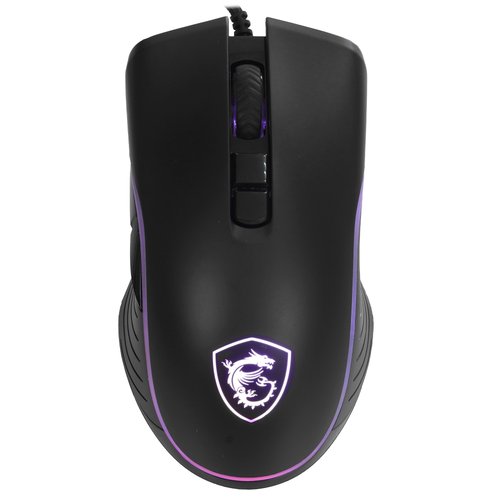 Мышь проводная MSI Forge GM300 [S12-0402490-HH9] черный