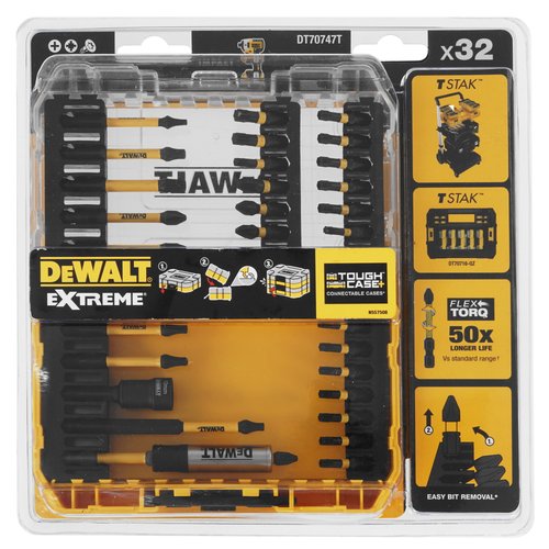 Набор бит DeWALT FLEXTORQ DT70747T