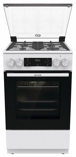 Комбинированная плита Gorenje GKS5C74WF белый