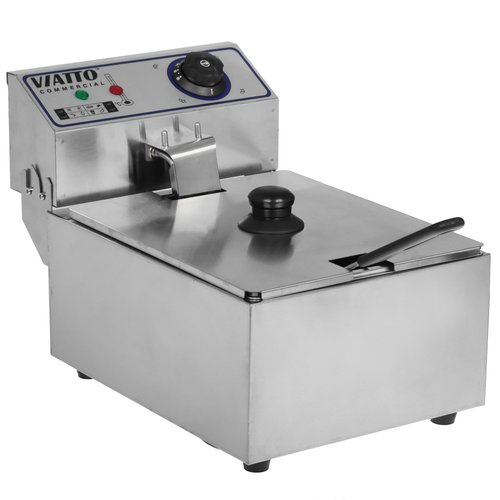 Фритюрница VIATTO EF‑6L серебристый