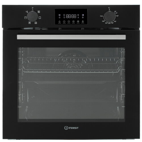 Электрический духовой шкаф Indesit IFE 3644 BL черный