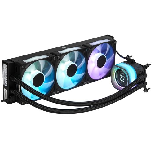 Система охлаждения Corsair iCUE LINK TITAN 360 RX LCD черная