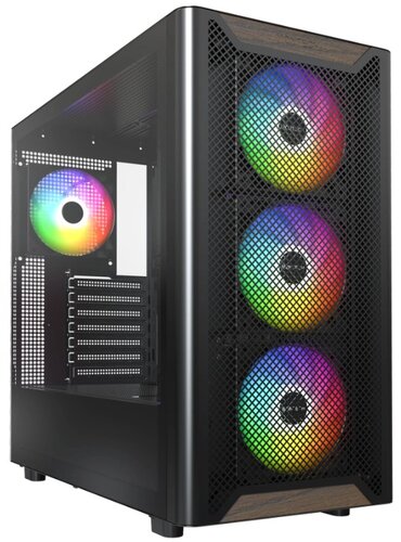 Корпус MONTECH XR Wood [XR Wood (B)] черный
