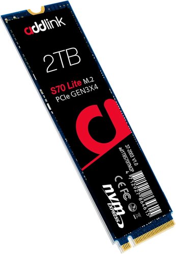 2000 GB M.2 SATA xotira qurilmasi Addlink S70 Lite [ad2TBS70LTM2P]