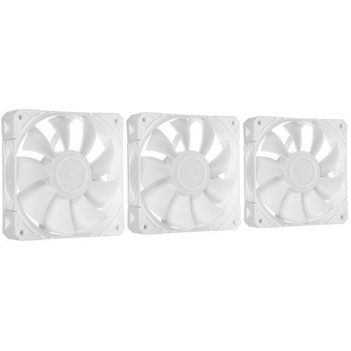 Комплект вентиляторов Montech E28 PWM [E28 PWM (W) 3in1] белый