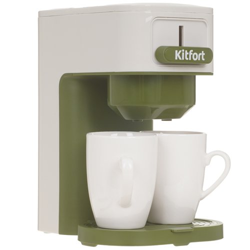 Кофеварка капельная Kitfort KT-7618 белый