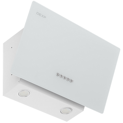 Вытяжка наклонная DEXP SC60W-650 белый/белый
