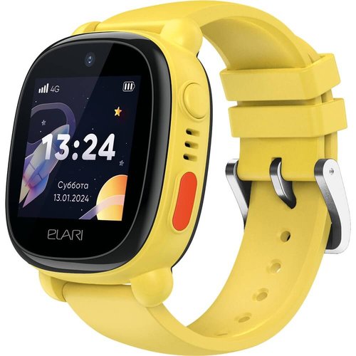 Детские часы ELARI KidPhone 4G Lite желтый