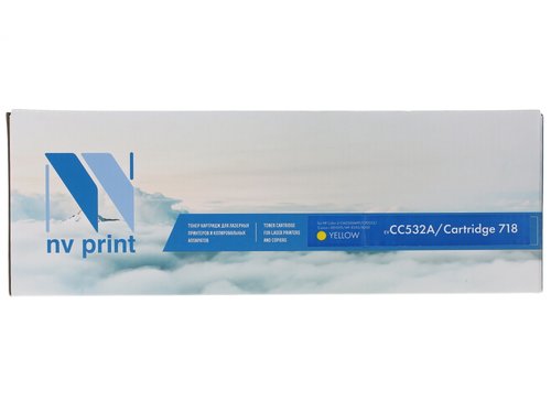 Картридж лазерный NV Print CC532A желтый