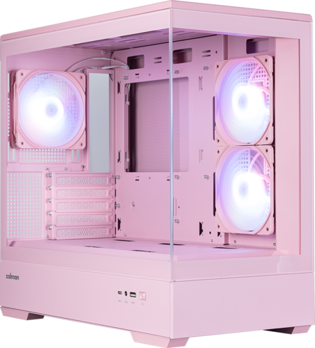 Корпус ZALMAN P30 Pink V2  розовый