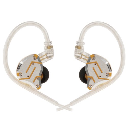 Проводные наушники KZ ZS10 PRO  золотистый 2019