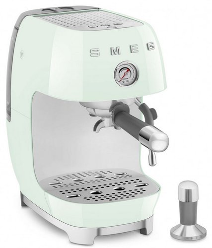 Кофеварка рожковая Smeg ECF03PGEU зеленый