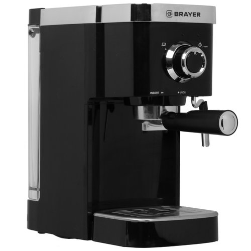 Кофеварка рожковая BRAYER BR 1100 черный