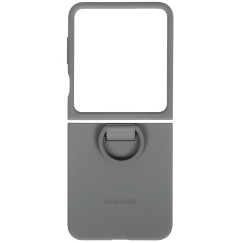 Накладка  Samsung Silicone Case для Samsung Galaxy Z Flip6 серый