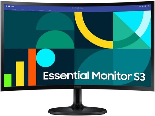 24" Монитор Sumsung Essential S3 черный
